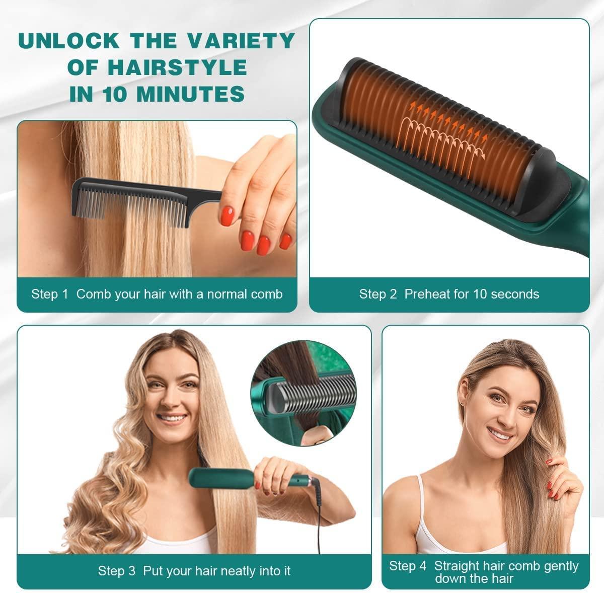 Hair Straightener ,Stranger Things Hair Straightener Comb for Women & Men